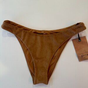 Frankies Dove Suede Bikini Bottom